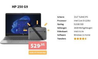 HP laptop 250 G9